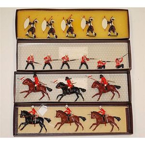 4 sets of Imperial Productions collectors figures, including no.…