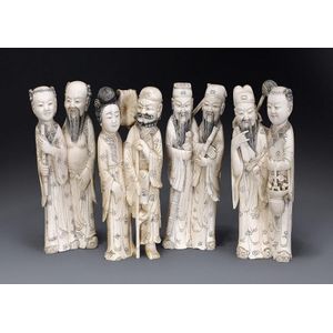 Chinese ivory immortals - price guide and values