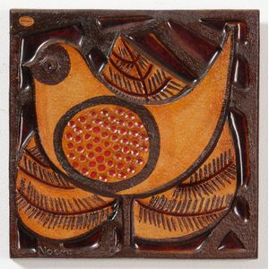 Søholm Dansk Design, Vintage Scandinavian Wall Plaque, ceramic…