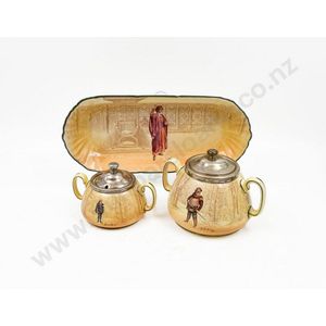 Royal Doulton 'Shakespeare' series, sandwich tray and matching…