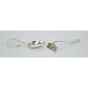 A George V sterling silver Christening set, comprising a baby…