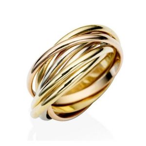 Antique and vintage trinity rings - price guide and values