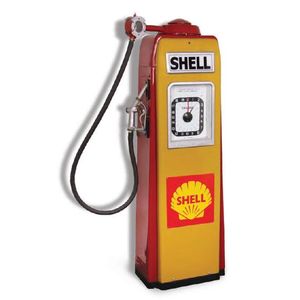 Restored 1960's Shell Petrol Pump with Double-Sided Dial - Transport ...