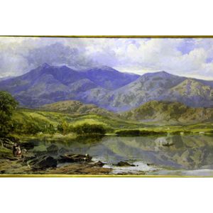 Coniston Waters by George Tebbit (1857) - Oil Paintings and Acrylics - Art