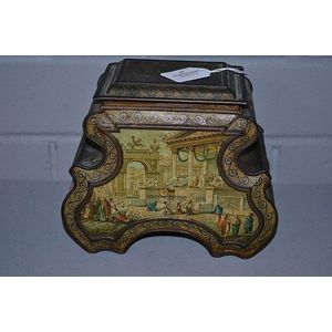 Rare collectable antique Huntley and Palmer biscuit tin for…