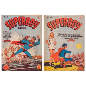 Comics - Superboy (Australian issue): bundle of earlier issues…