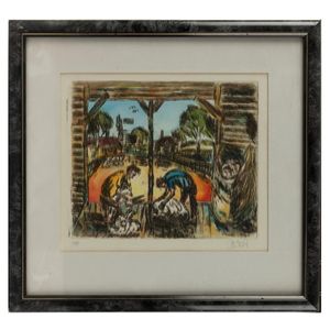 Kevin Charles (Pro) Hart (1928 - 2006), (The Shearers), artist…