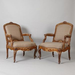 Louis XV Style Armchair, 18th Century for sale at Pamono