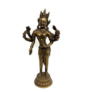 A Tibetan bronze figure of goddess Tara, early 20th century,&hellip;