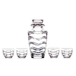 A Royal Brierley crystal Liquor set, designed by Keith Murray.…