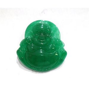 Green Jade Buddha Pendant - Pendants/Lockets - Jewellery