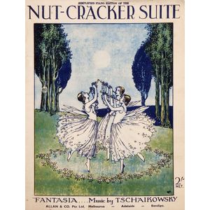 Sheet Music: 'Nut-Cracker Suite', illustrated by Ida Rentoul…