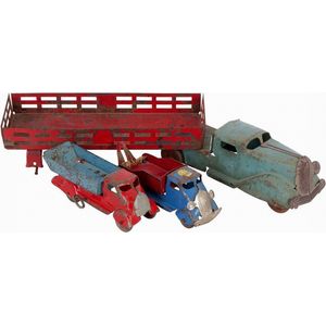 Wyn-Toy: Classic Australian made articulated tin toy truck with…