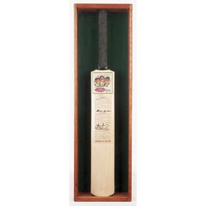 Ian Botham, Allan Border & Dean Jones, all three signatures on…
