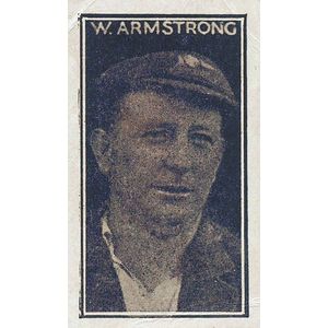 1924-25 Allens 'Cricketers', part set (35/42). Ten cards…