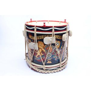 Hand painted British regimental drum probably a later example…