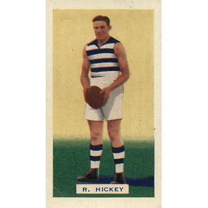 1934 Hoadleys 'Victorian Footballers', almost complete set…