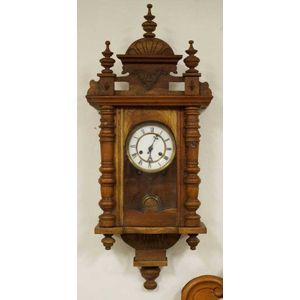 Antique Regulator Wall Clock with Striking Movement - Clocks - Wall ...