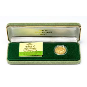 The Pride of Australia platypus (1990) 22ct uncirculted $200…