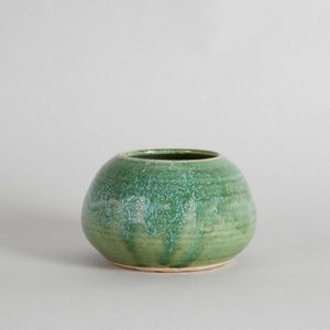 A Hugh Lucas ceramic vase, made in Australia. Signed underside,…