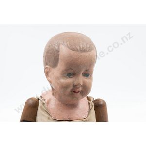 Possible Coleman Walker doll composition shoulder plate on…
