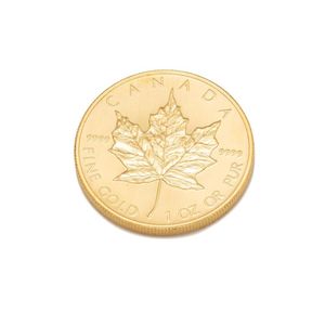2001 Canadian $50 fine gold 1 Oz proof gold coin; size 30 mm,…