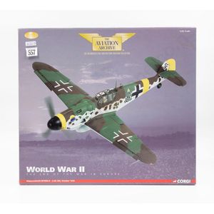 End of WWII: Messerschmitt Bf109G-6 Diecast Model - Branded - Corgi ...