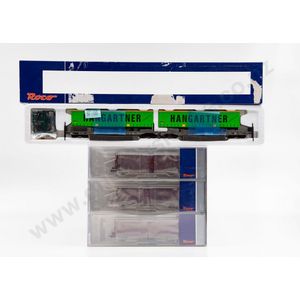 Roco 76163 and 66603 (2) 4 rolling stock wagons (including a…