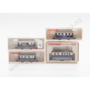 N gauge Fleischmann railway Edelweiss Local electric loco with…