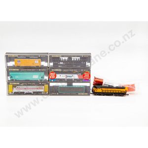 N gauge Bachmann railway Emd F9 diesel Amtrak, Burlington F9a…