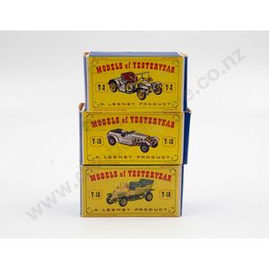 Boxed Models of Yesteryear three picture boxed models Y-2 1911…