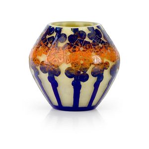 A Le Verre Francais 'Mirette' vase, French, circa 1925, the&hellip;