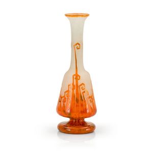 A Le Verre Francais Charder 'Fern' vase, French, circa 1925,&hellip;