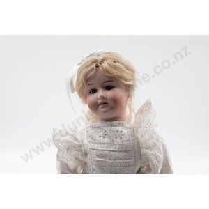 J Walther & Sohn Armand Marseille bisque dolls blue sleeping…