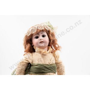 Simon & Halbig bisque doll brown stationary/sleeping eyes,…