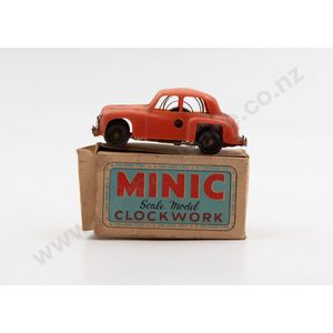 Part boxed Tri-ang Minic Austin orange plastic (some surface…