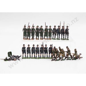 Early Britains regimental soldiers thirteen World War I German…