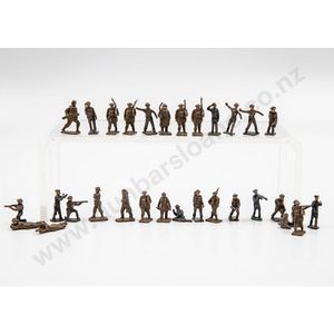 Early Britains regimental soldiers selection Britians and other…