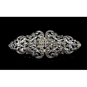 Marcasite sales brooch value