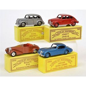 Four Odgi (England) Toys of Yesterday, including 856 Ford…
