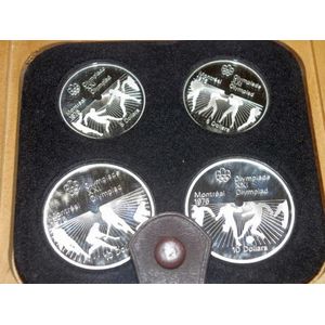 Seven Canadian 1976 silver proof sets, made for the Montreal…