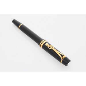Mont Blanc, Leonard Bernstein black and gold fountain pen,…