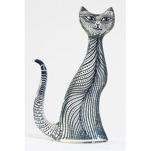 Abraham Palatnik cat Lucite Brazil c 1970s, 21 cm