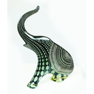 Lucite acrylic elephant by Abraham Palatnik mid 20th century…