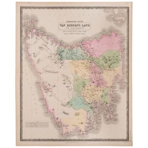 W. & A.K. Johnston, 'Van Diemen's land or Tasmania :…