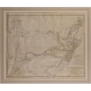 After J Arrowsmith, map of the Discoveries of Australia 1832,…