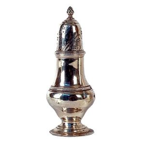 Georgian Silver Sugar Caster with Pierced Top - Condiment & Cruet Sets ...