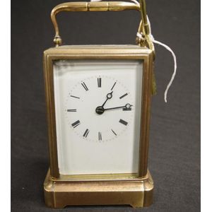 Bayard 8 Day Brass Migonette Carriage Clock