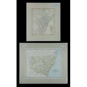 Maps, 2, early maps of New South Wales. Includes eastern half…