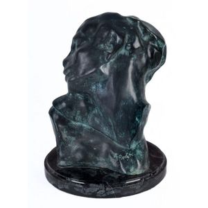 After Auguste Rodin, (1840-1917), 'Head of Lust' (Tete de la…